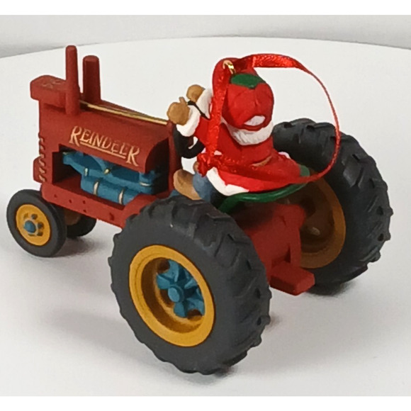 1994 HALLMARK Keepsake MAKIN TRACTOR TRACKS Here Comes Santa - Picture 9 of 11